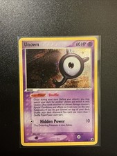 Unown Unseen Forces Y/28 Holo Rare 2005 Pokemon Card on eBay