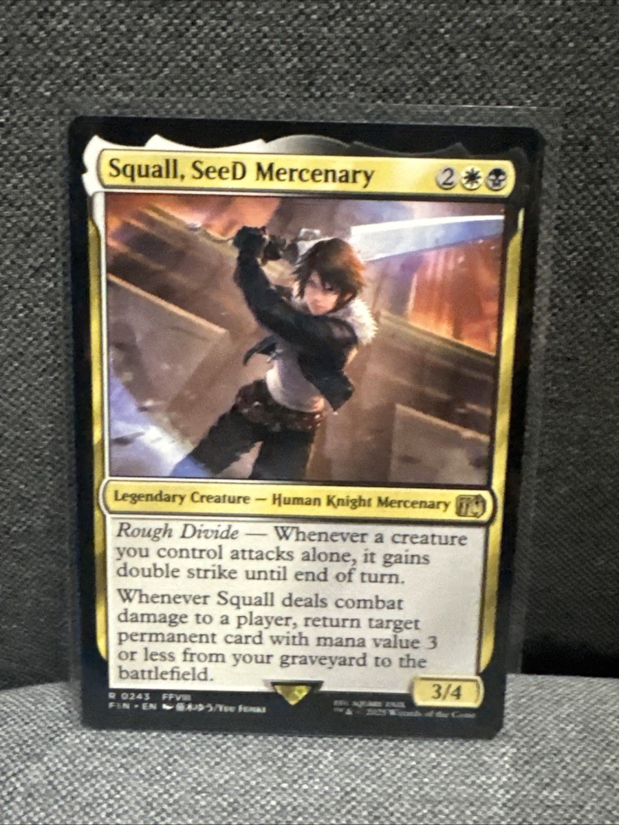 Squall, SeeD Mercenary Final Fantasy Regular for sale online