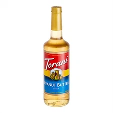 Torani Peanut Butter Flavoring Syrup 750 mL Glass Bottle 880362542