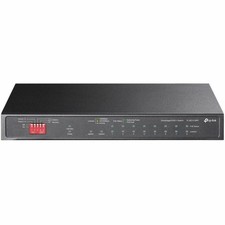 TP-Link 10-Port Gigabit Desktop Switch with 6-Port PoE and 2-Port PoE 