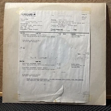 TONY PARIS - ELECTRIC AUTOMAN 1985 / RARE TEST PRESSING W/ PROMO SINGLE VANGUARD