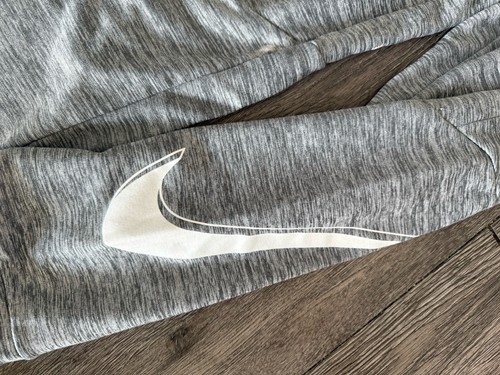 Felpa Nike Dri Fit ragazzo ragazzo atletica pantaloni grigi sportivi taglia extra large - Foto 5 di 9