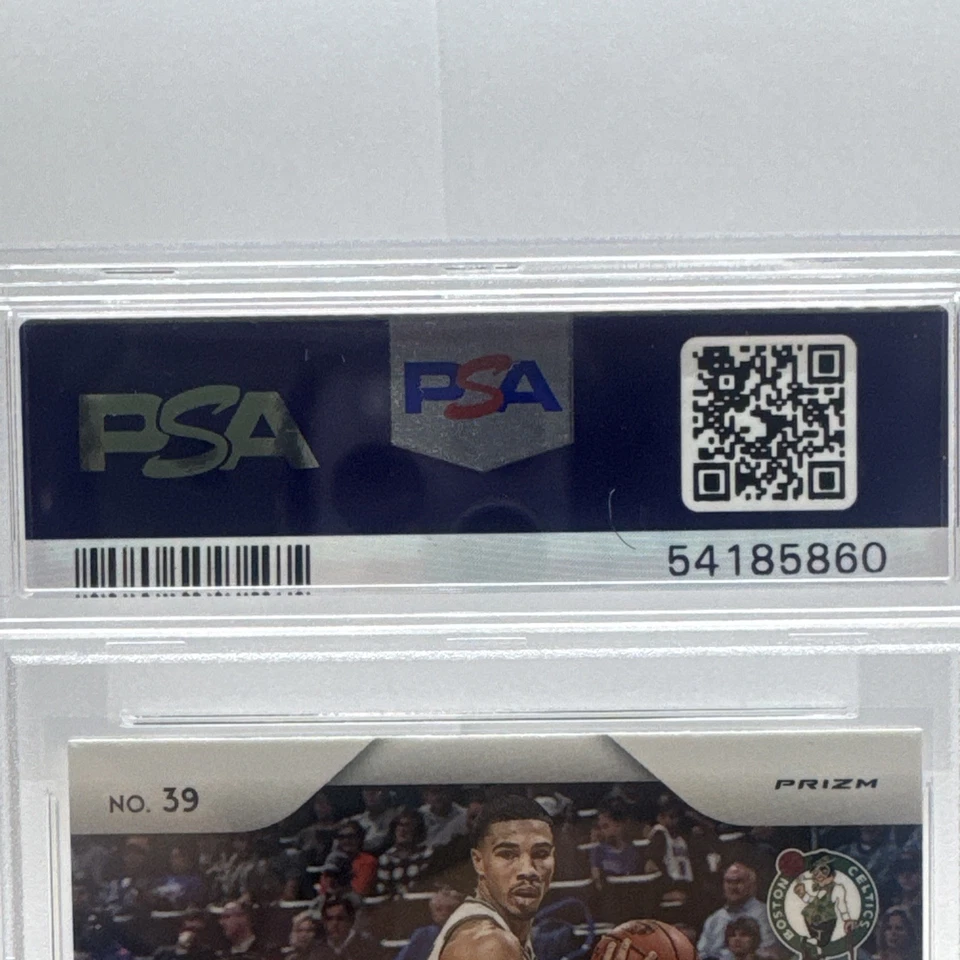 Jayson Tatum 2018 Panini Prizm Mosaic #39 - PSA 10 - GEM MINT - Celtics  - Image 3 of 4
