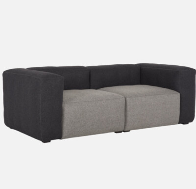 HAY MAGS, 2.5-SEAT SOFA  (Retail $4195)