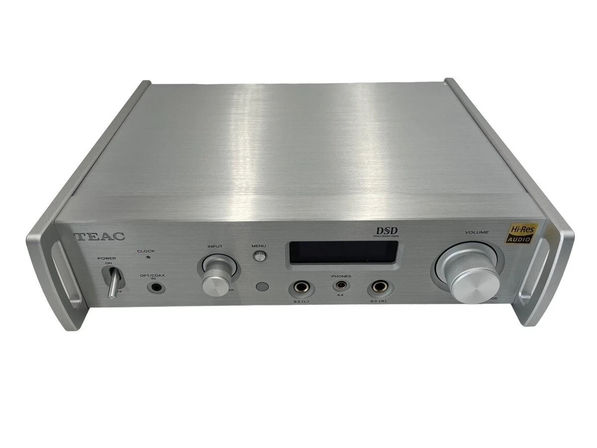 TEAC UD 505 X Silver USB DAC Compact Headphone Amplifier Amp