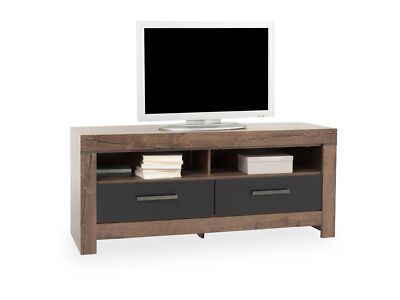 Lowboard AYDEN BHT 140x60x45 cm schwarz TV-Lowboard