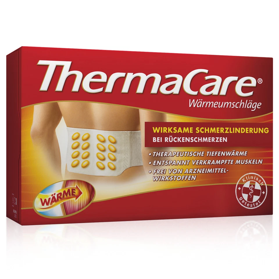 Thermacare Wärmepflaster Rücken S bis XL 6 Stück PZN 10079250 ANGEBOT