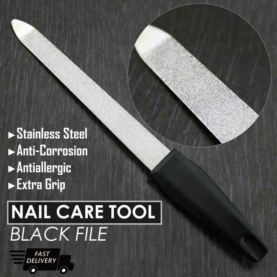 Nueva lima de uñas Diamond Deb con recubrimiento antipolvo de diamante de doble cara menicura Foto 2 de 4