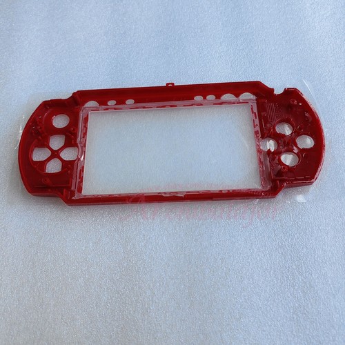 Red Faceplate Front Shell Housing Cover For Sony PSP 1000 Console - Picture 3 of 3