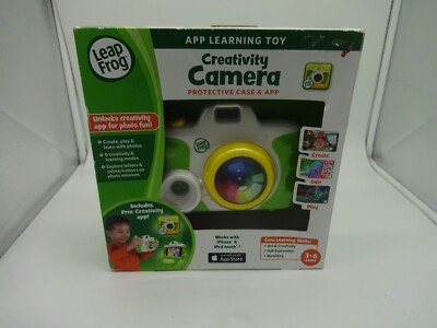 Leap Frog Creativity Camera, Protective Case & App Core Learning Skill Toy  (YW)