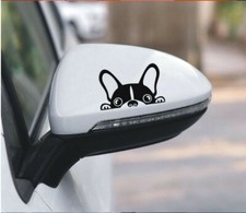 Two Pairs of Funny Car Sticker for Dog Lovers Vehicle  Laptop  More