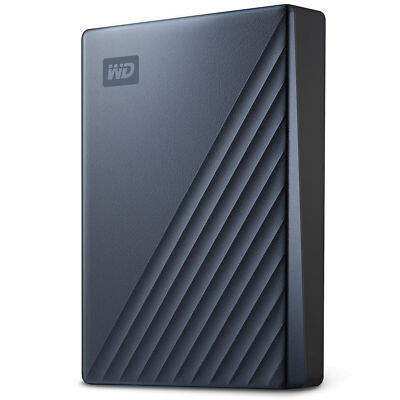Western Digital My Passport Ultra 4TB blau mobile Festplatte USB 3.0 Typ C