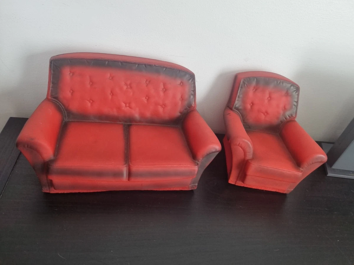 Rare Vintage Retro Sindy Sofa Armchair 1960 s Good For Display Or Play