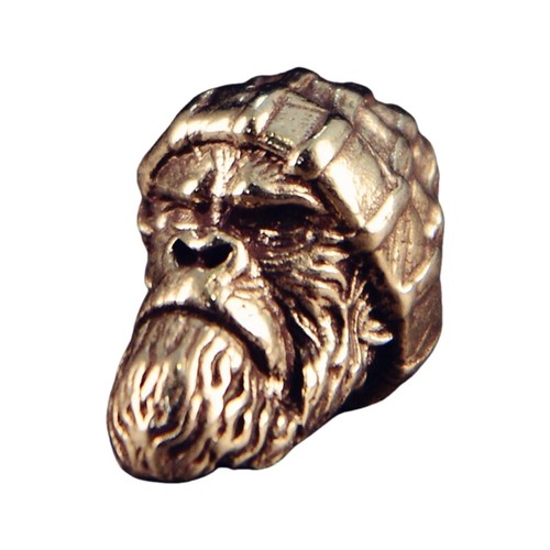 Exquisite Brass Gorillas Ornament Handmade Woven Paracord Lanyard Charm Pendant - Zdjęcie 5 z 10