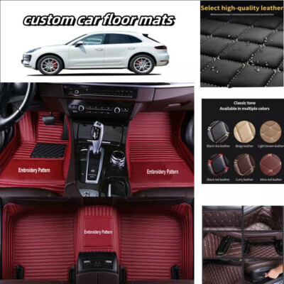 For Ford C-max Luxury Waterproof Custom All-weather Carpets Auto Car Floor Mats