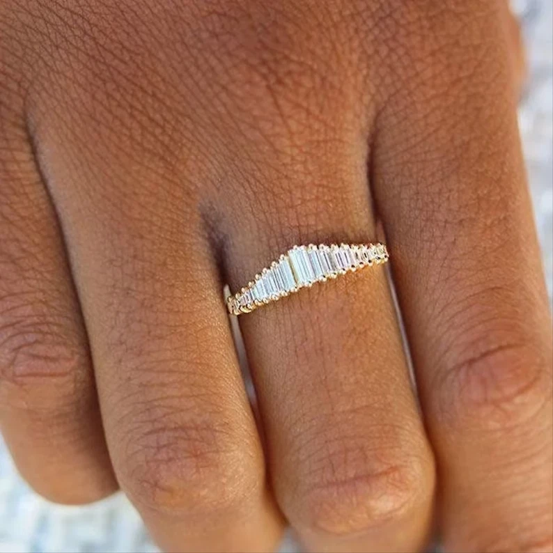 10k gold stacking rings deals