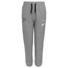 Nike NBA Youth 8-20 San Antonio Spurs Heathered Grey Showtime Pants