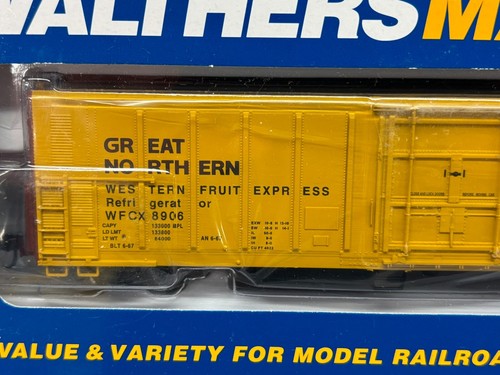 Walthers HO GN Great Northern 57' Mechanical Reefer #8906. 910-3910. New! - Picture 2 of 4
