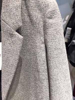 ZARA WOOL MASCULINE COAT GREY XS-XL 1255/228