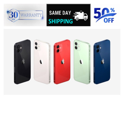 Apple iPhone 12 Screen 6.1'' 64GB/128GB GSM Unlocked Verizon TMobile ATT 5G