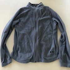 Under Armour Light Blue Lightweights Full Zip Fleece Women  s Sz S A1982