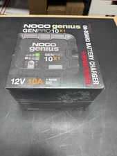NOCO Genius GENPRO10X1 1-Bank 10A (10A/Bank) Smart Marine Battery Charger New!