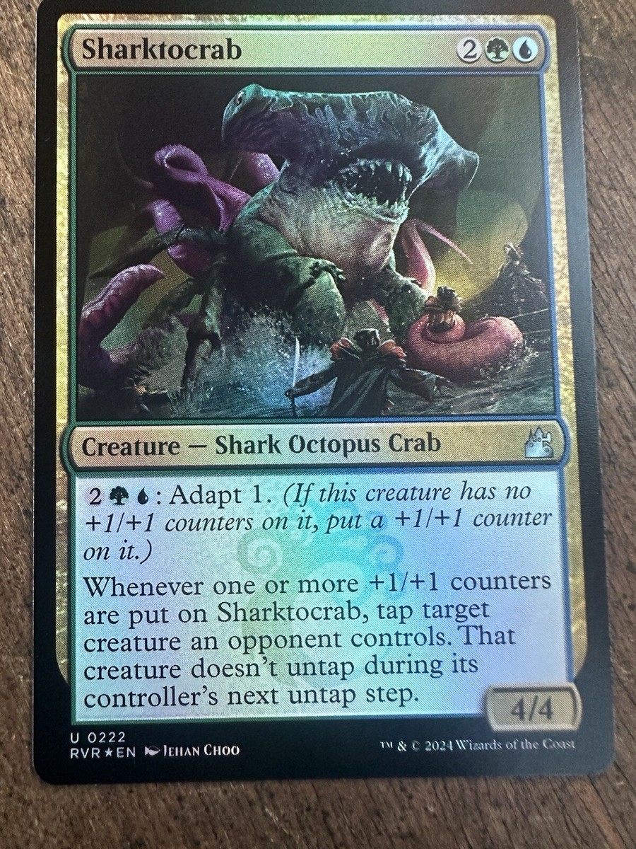 1x Sharktocrab | FOIL | Ravnica Remastered | MTG Magic Cards | eBay