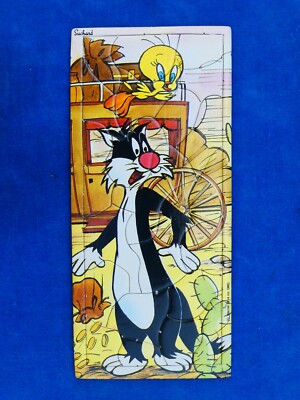 SÜß SELTEN TOP ++ VINTAGE PUZZLE - SUCHARD 1985 NR. 3 TITI ET GROSMINET