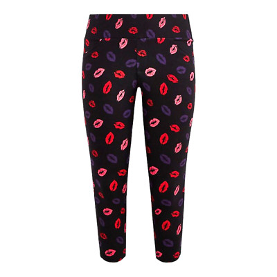 NWT Torrid 00 Pixie Lips Love Pockets Ponte Slim Fix Pull On Pants, Size M/L 10