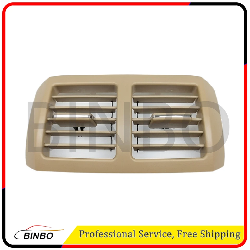 Consola central trasera salida de aire acondicionado ventilación buckskin para Mercedes R320 R63 AMG - beige Foto 3 de 4