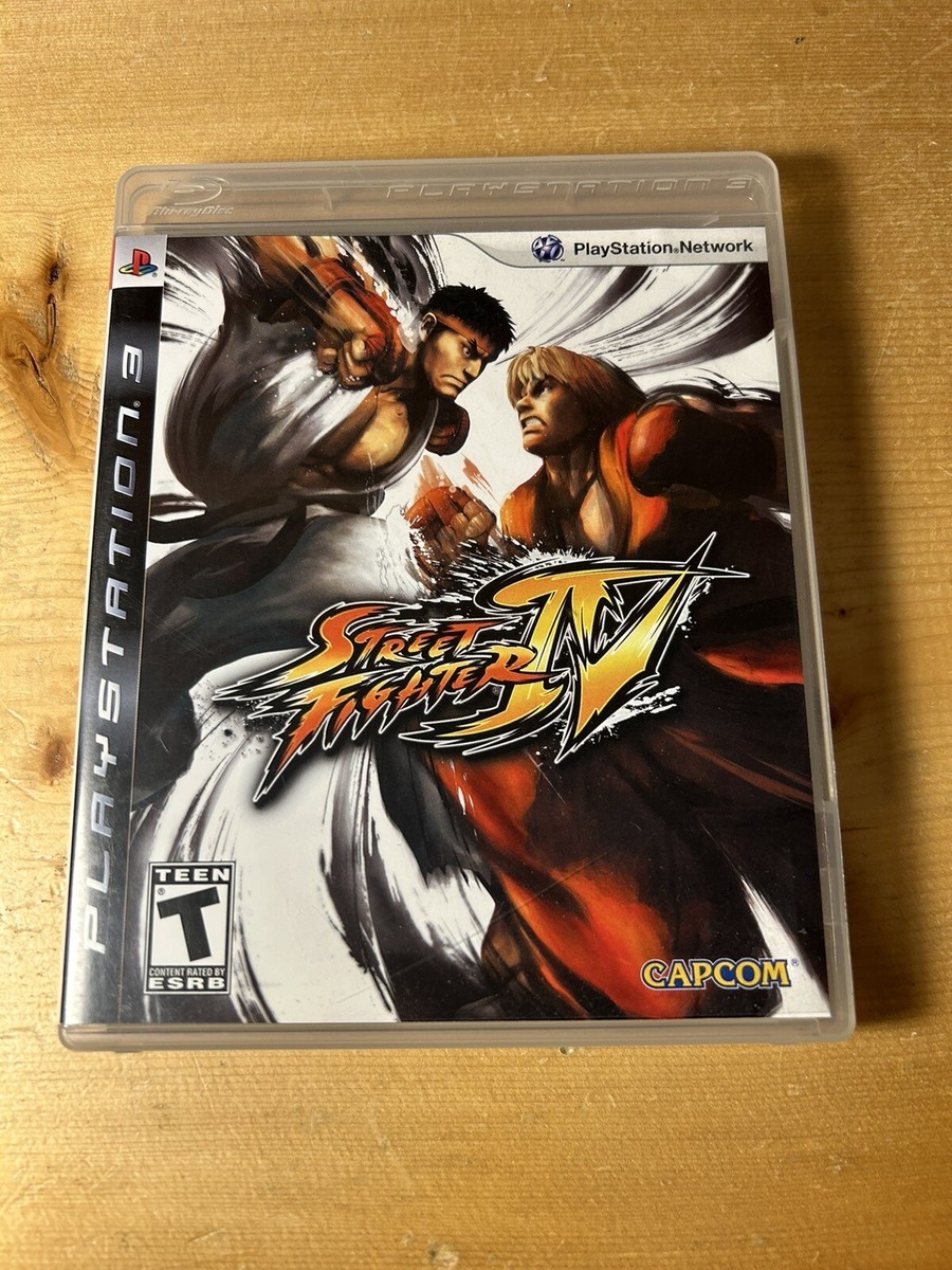 Street Fighter 4 IV (Sony PlayStation 3, 2009) PS3 Game CIB w