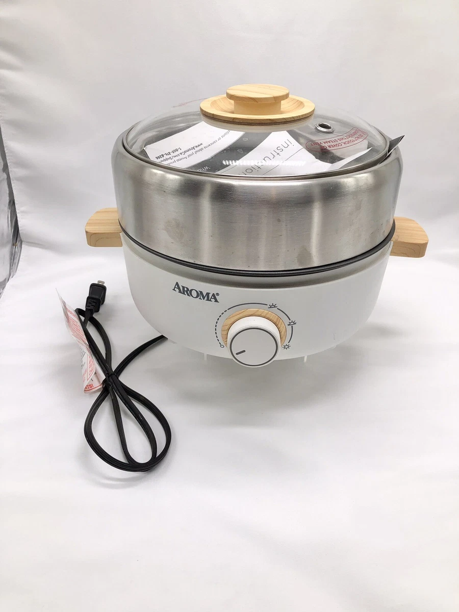 Aroma 2.5-qt. Nonstick Whatever Pot Multi-Cooker AMC-130 - New With Manual