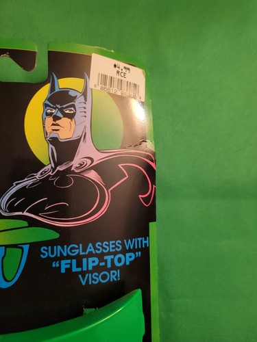 Vintage Batman Forever Walkie Talkie Sonnenbrille Stempel Comics Neu aus altem Lagerbestand Geschenk Posten von 8 - Bild 9 von 18