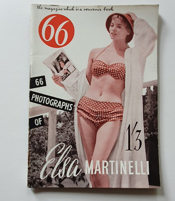 66 Magazine # 16 - 66 Photographs of Elsa Martinelli - Vintage Glamour - 1957