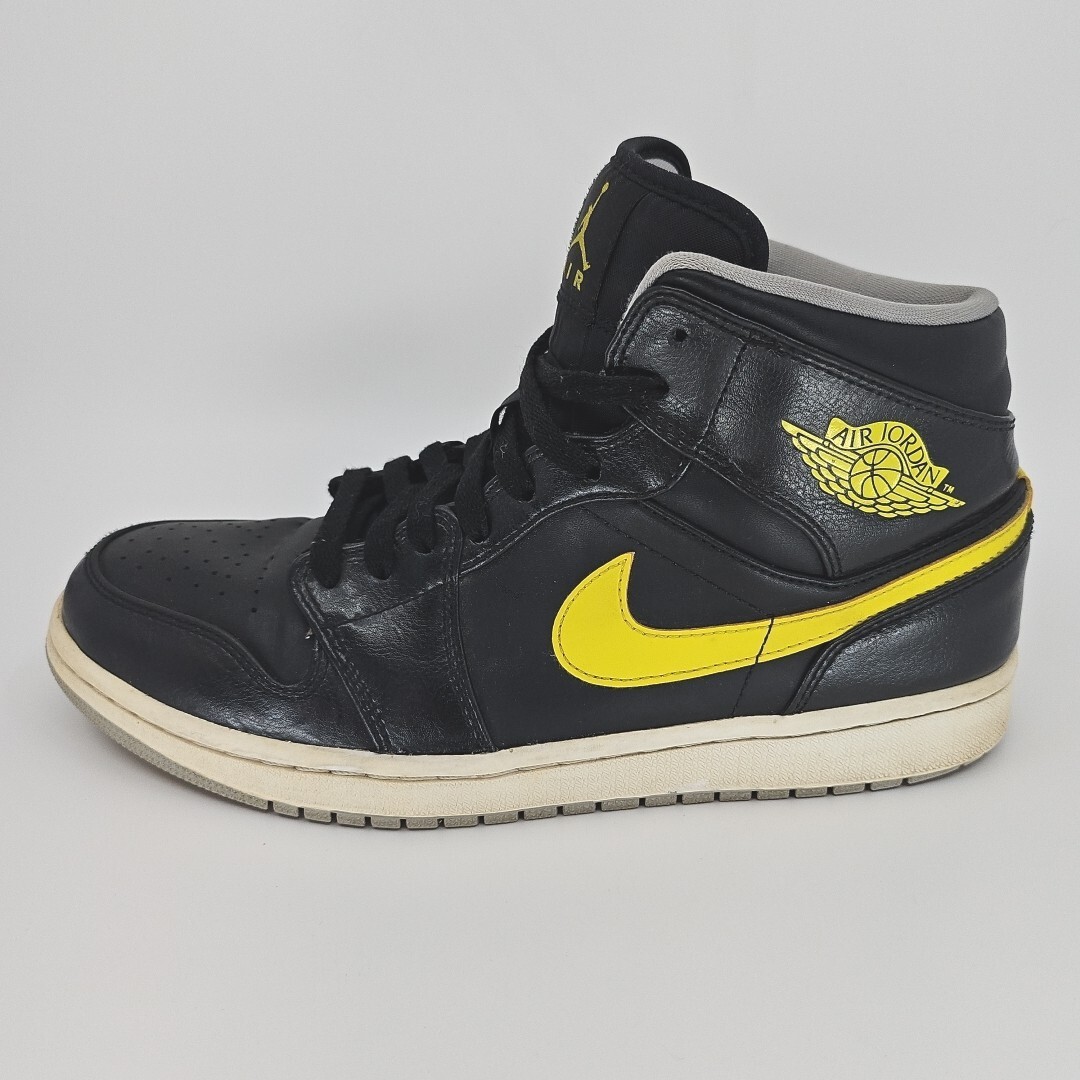 Nike Air Jordan 1 ブラック/イエロー USA 9 Buy Size 9 - Air Jordan 1 SE Mid Yellow Toe online | eBay