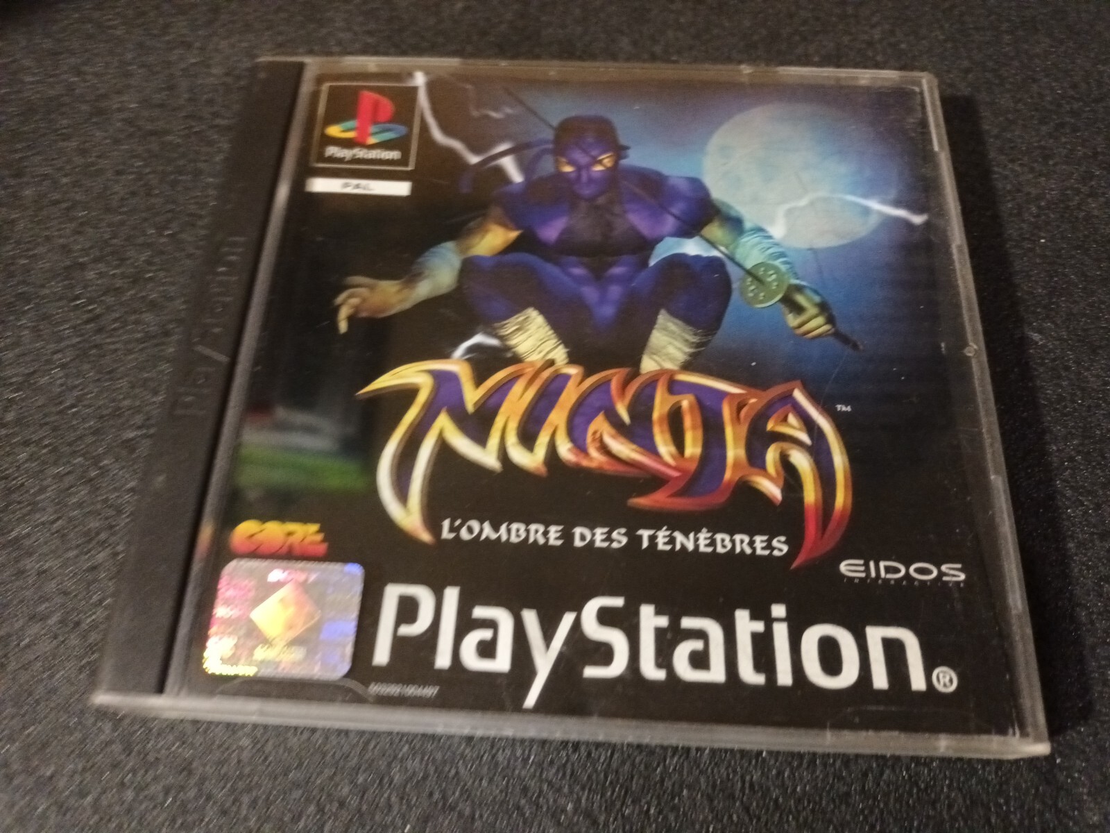 PS1 Playstation 1 PAL ninja l'ombre des ténèbres 
