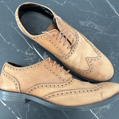 cole haan light brown dress shoes Cole Haan Men's Zg Remastered Plain Toe Oxford