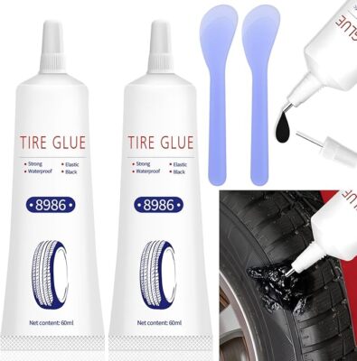 Kit Riparazione Forature Bici ROADSTER - 49 Pezzi: Toppe, Colla, Leve - Universale