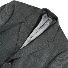 Jos. A. Bank Men  s Wool/Silk Blend Blazer Jacket Gray   42R