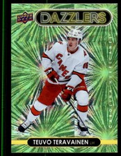 2021-22 Upper Deck #DZ-10 Teuvo Teravainen Dazzlers Green