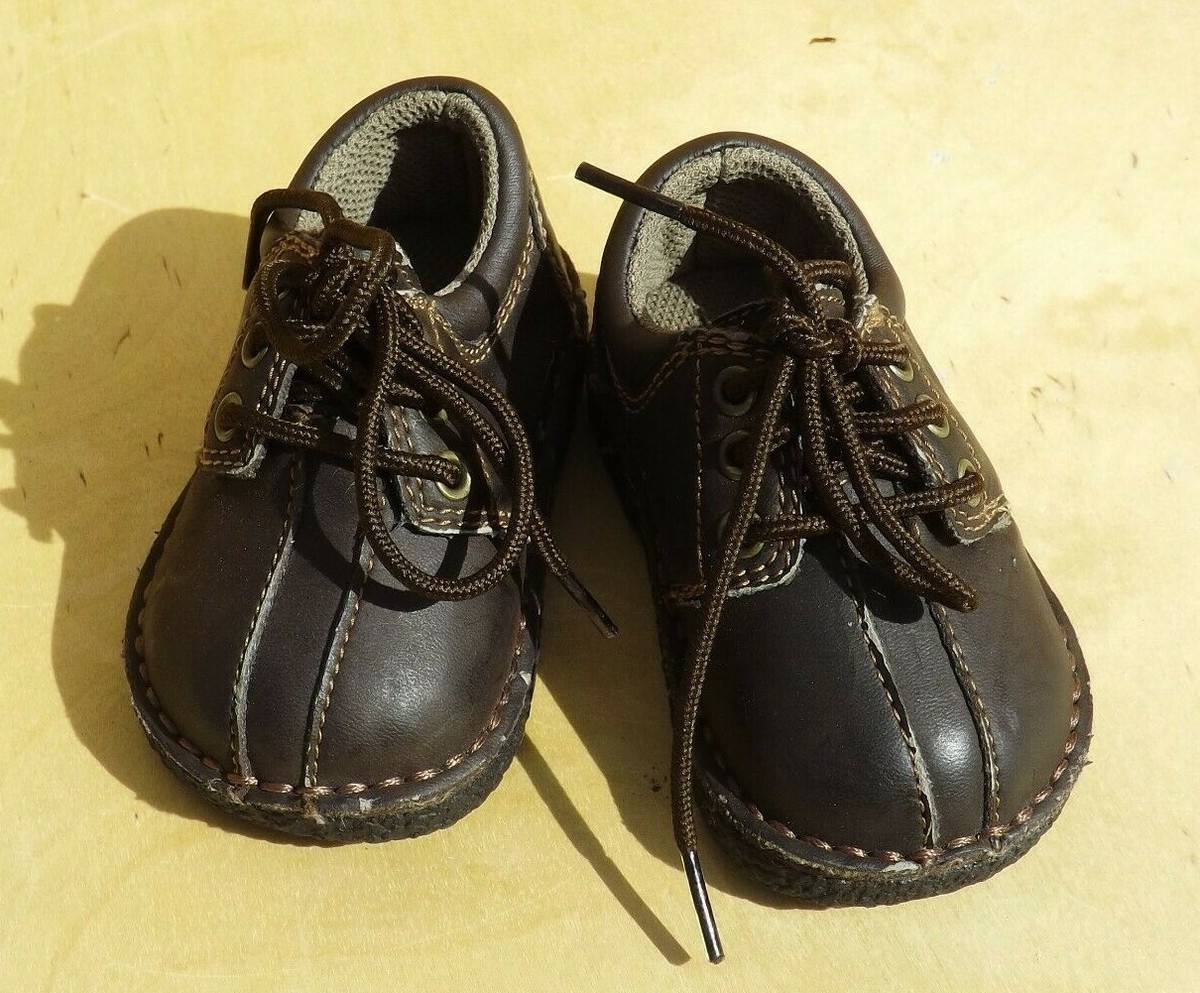 infant brown dress shoes Hailey - Coffee brown