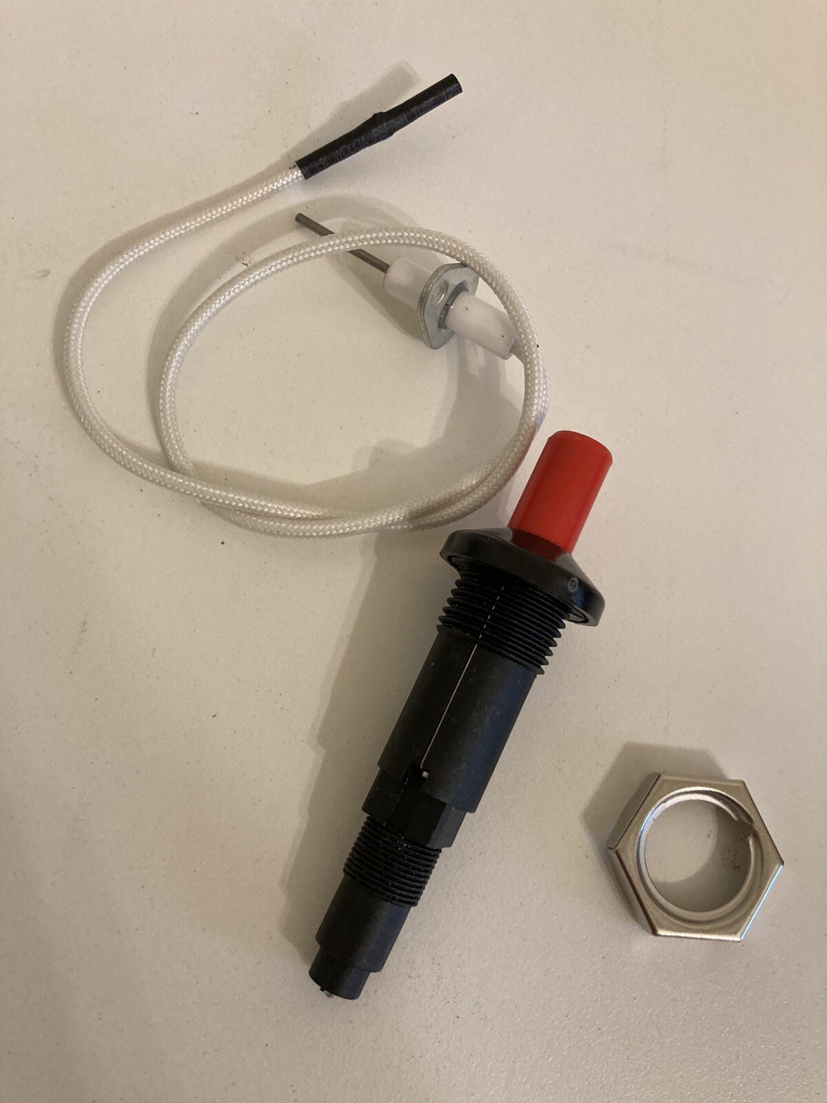 BBQ Gas Grill Tune Up Kit Push Button Replacement Piezo Ignitor & Thermometer eBay