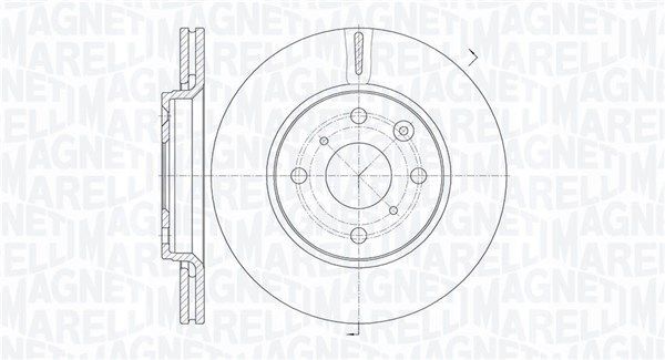MAGNETI MARELLI Discofreno  361302040124