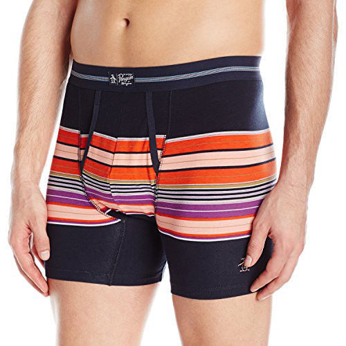 NWT Original Penguin Dark Sapphire Elnd Striped Boxer Brief Size Men's XL