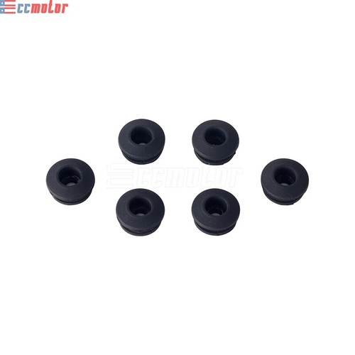 6Pcs Windshield Grommets Rubber Washer For Harley Softail Low Rider ST FXLRST - Picture 4 of 9
