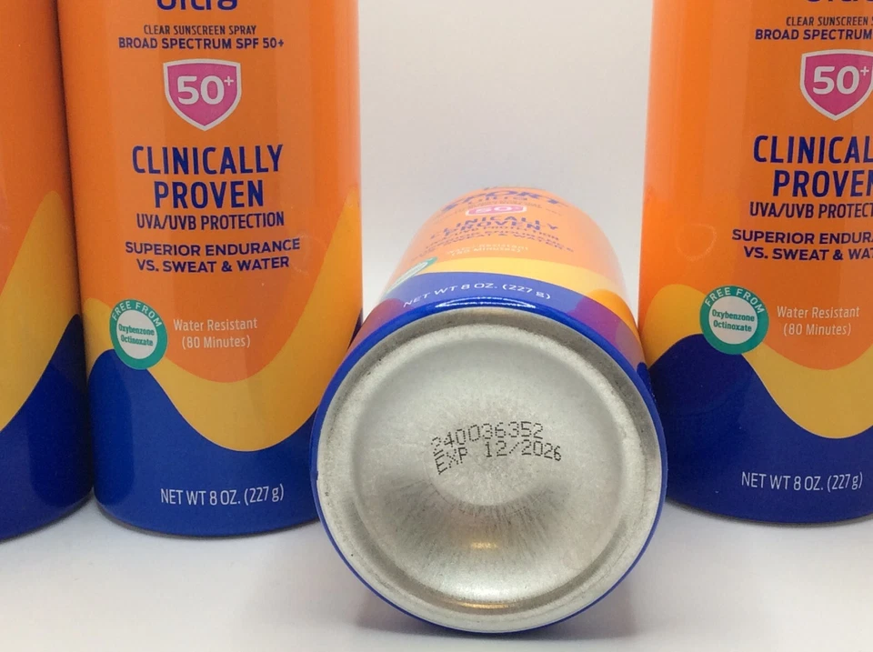 Banana Boat Sport Ultra Protector Solar Amplio Espectro FPS 50 🌞 LOTE DE 4 LATAS 🌞 Foto 3 de 3