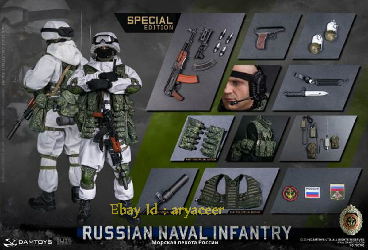 DAMTOYS 78070s 1/6 Russian Naval Infantry Special Edition