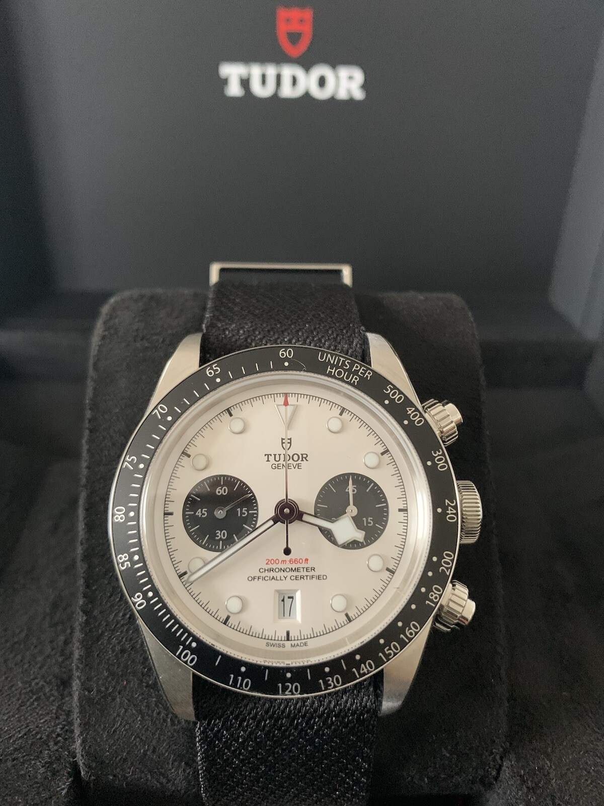 BNWT and Tudor Black Bay Chrono
