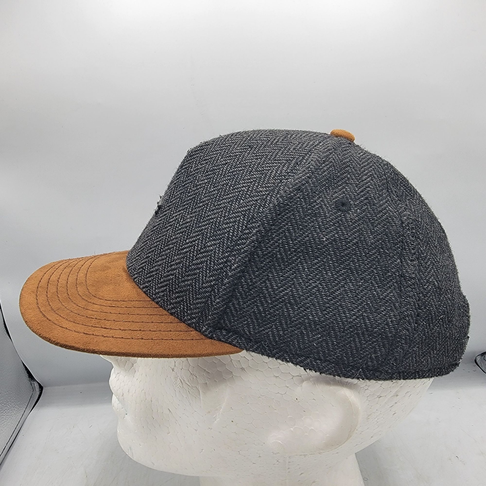 Vans Gray Brown Adjustable Hat Cap Skateboarding … - image 2