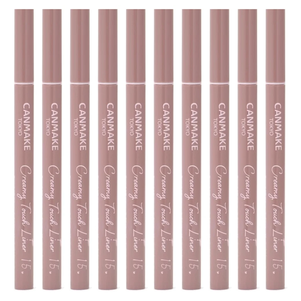 CANMAKE TOKYO Eyeliner Creamy Touch Liner 15 Cappuccino Pink Sets NEW - Image 2 of 4